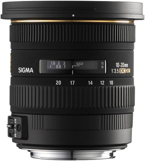Объектив Sigma AF 10-20 mm F3.5 EX DC HSM для Nikon (s/ n: 12437079) + Бленда и фильтр защитный Б/ У