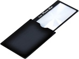 Увеличительное стекло Kenko Premium Lupe KTL-015 (41*73мм, 3х) черный, в чехле со стопором