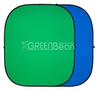 Фон хромакей Twist 180х210 синий/ зеленый