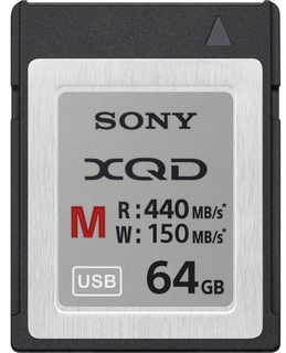 Модуль памяти  XQD  64Gb Sony PRO, 440/ 150 Mb/ s (QDM64-P)