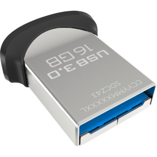Накопитель  16Gb Sandisk Cruzer Ultra Fit Z43, USB3.0 (SDCZ43-016G-GAM46)