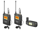 Радиосистема Saramonic UwMic9 Kit 8 TX9+TX9+RX-XLR9 с 2 передатчиками и 1 приемником