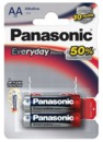 Батарейка Panasonic AA Everyday Power LR6EPS в блистере 2шт
