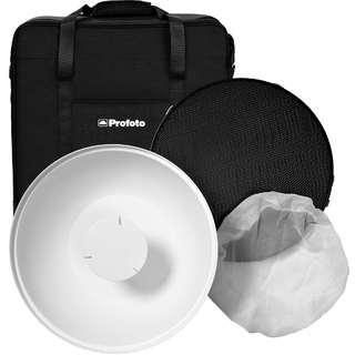 Белая портретная тарелка в наборе Profoto Softlight Kit (тарелка, соты, рассеиватель и сумка) 901185