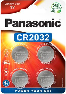 Батарейка Panasonic CR2032 EL 4шт
