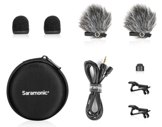 Микрофон Saramonic DK5B нагрудный влагозащитный 3.5mm TRS для радиосистем SONY