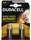 Батарейка Duracell Basic AA (LR6) - 2шт