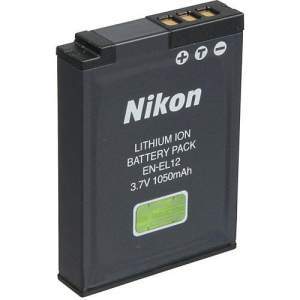 Аккумулятор оригинальный Nikon EN-EL12 для (CoolPix S610/ S610c/ S620/ S630/ S710)
